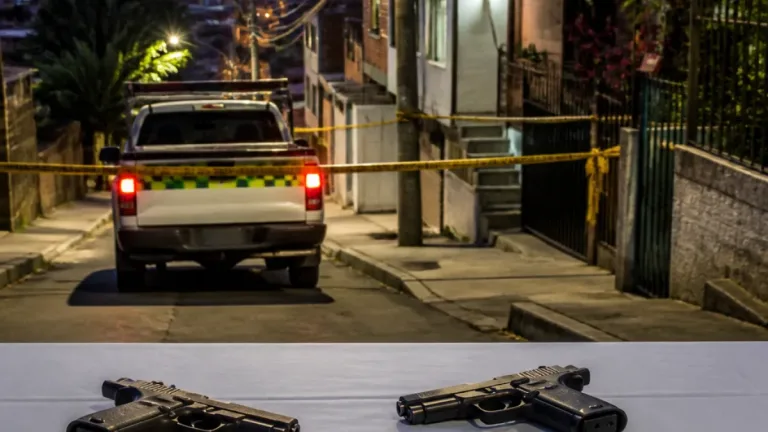 Dos capturados y armas incautadas tras una riña en Bello